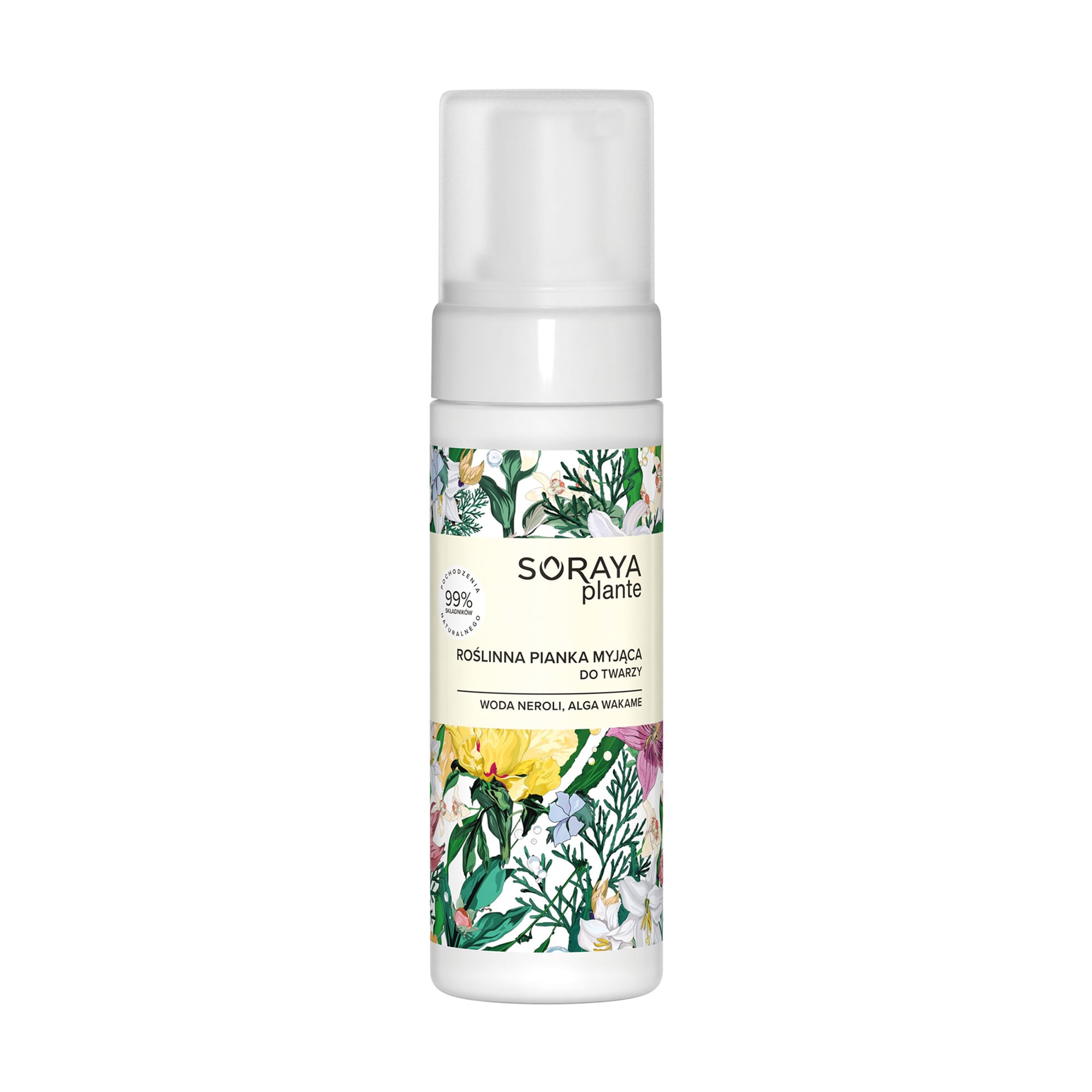 Очищувальна пінка для вмивання Soraya Plante Plant-Based Facial Cleansing Foam, 150 мл
